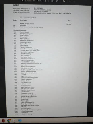 2023 Mercedes-Benz GLB GLB 250