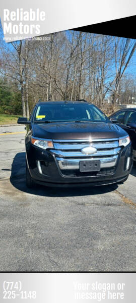 2013 Ford Edge for sale at Reliable Motors in Seekonk MA