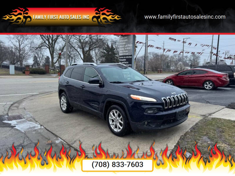 2014 Jeep Cherokee for sale at Family First Auto Sales Inc in Chicago Heights IL