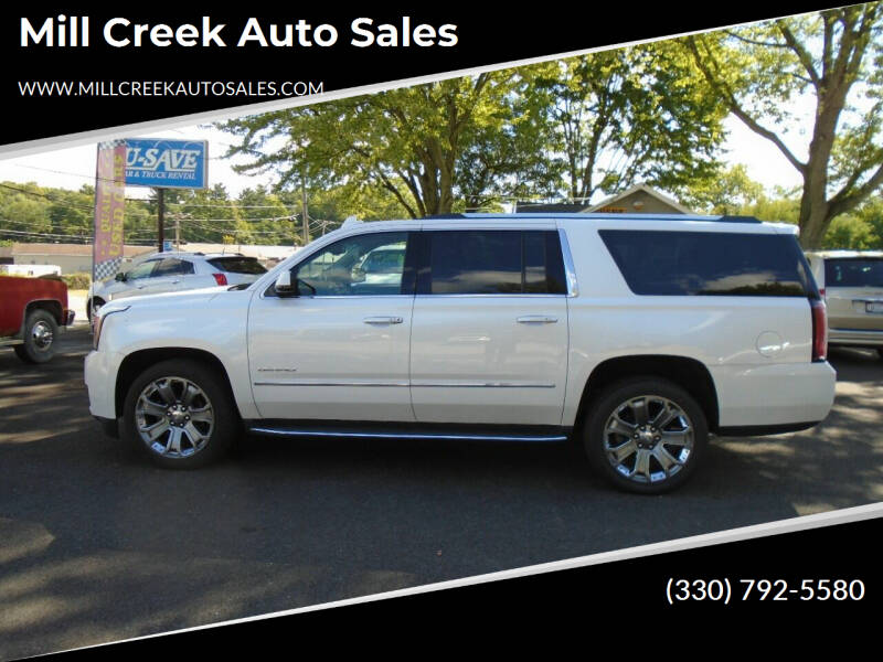 2016 GMC Yukon XL for sale at Mill Creek Auto Sales in Youngstown OH