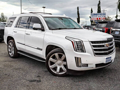 2018 Cadillac Escalade for sale at United Auto Sales in Anchorage AK