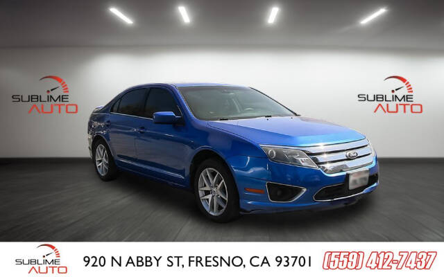 2012 Ford Fusion for sale at SUBLIME AUTO in Fresno, CA