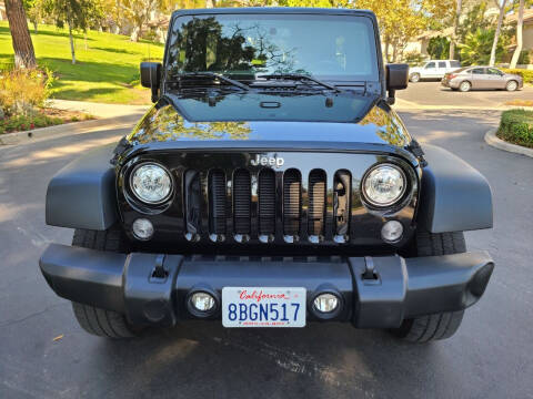 2018 Jeep Wrangler JK Unlimited for sale at E MOTORCARS in Fullerton CA