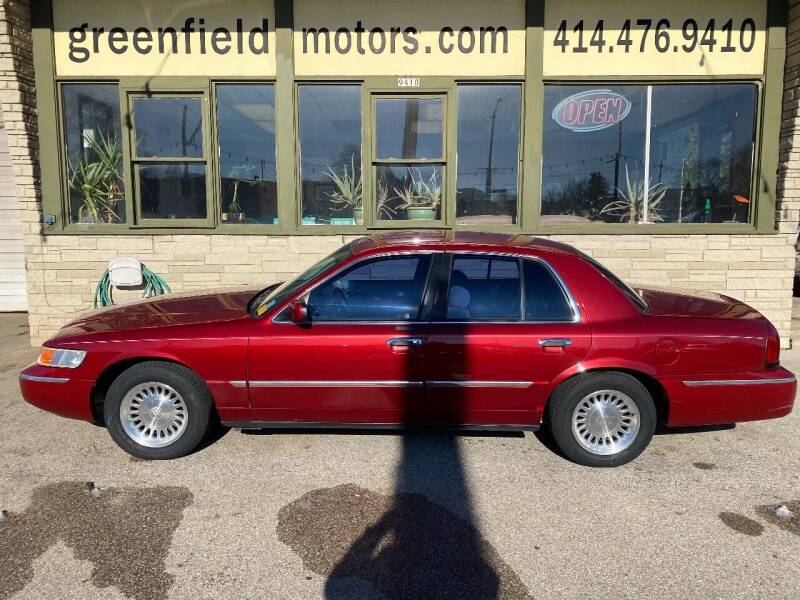 1999 Mercury Grand Marquis for sale at GREENFIELD MOTORS in Milwaukee WI