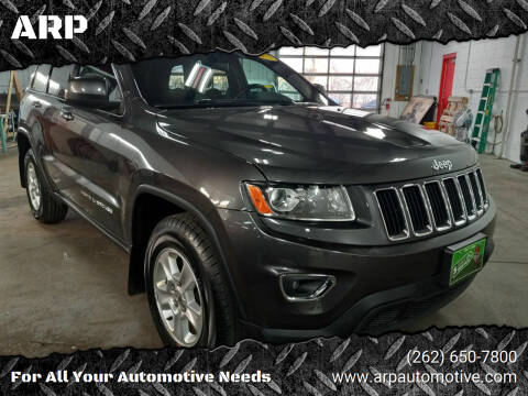 2015 Jeep Grand Cherokee for sale at ARP in Waukesha WI
