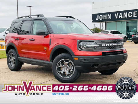 2024 Ford Bronco Sport for sale at Vance Fleet Services in Guthrie OK