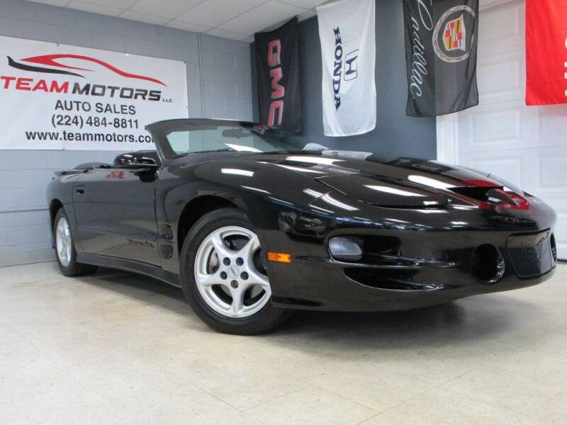 2002 Pontiac Firebird for sale at TEAM MOTORS LLC in East Dundee IL