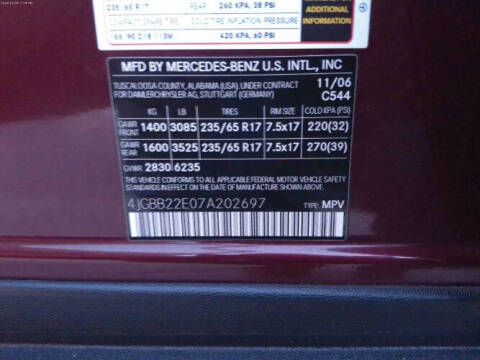 2007 Mercedes-Benz M-Class