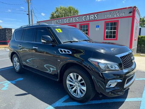 2017 Infiniti QX80 for sale at Best Deals Cars Inc in Fort Myers FL