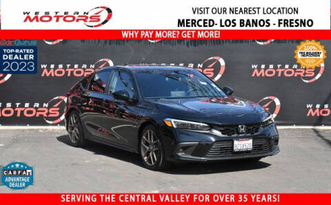 2022 Honda Civic for sale at Western Motors Los Banos in Los Banos CA