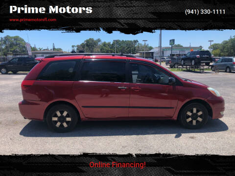 2004 Toyota Sienna for sale at Prime Motors in Sarasota FL