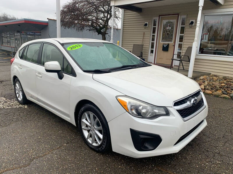 2013 Subaru Impreza for sale at G & G Auto Sales in Steubenville OH