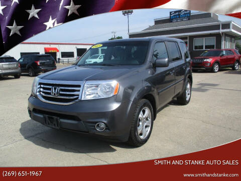 2015 Honda Pilot for sale at Smith and Stanke Auto Sales in Sturgis MI