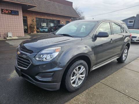 2017 Chevrolet Equinox for sale at Pat's Auto Sales, Inc. in West Springfield MA