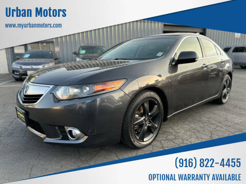 2012 Acura TSX for sale at Urban Motors in Sacramento CA