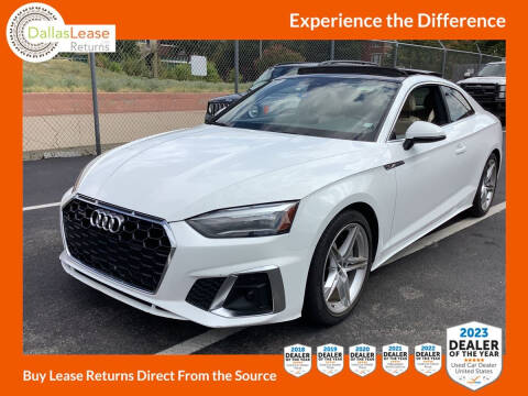 2020 Audi A5 for sale at Dallas Auto Finance in Dallas TX