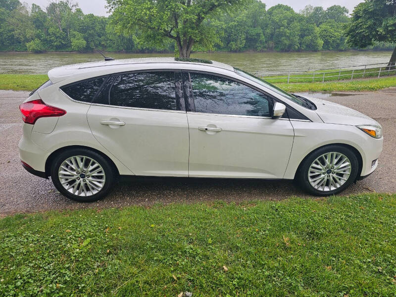 Used 2016 Ford Focus Titanium with VIN 1FADP3N20GL253228 for sale in Terre Haute, IN