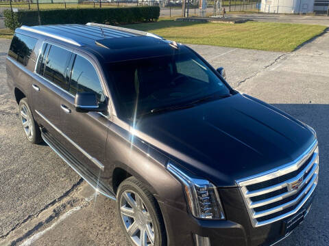 2016 Cadillac Escalade ESV for sale at Texas Luxury Auto in Houston TX