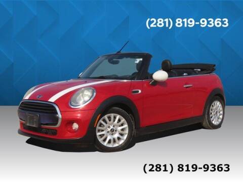2016 MINI Convertible for sale at BIG STAR CLEAR LAKE - USED CARS in Houston TX