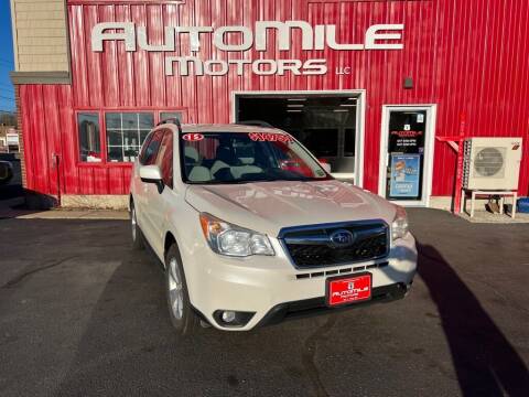2015 Subaru Forester for sale at AUTOMILE MOTORS in Saco ME