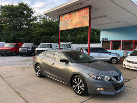 2017 Nissan Maxima for sale at Global Auto Sales and Service in Nashville TN