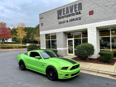 2013 Ford Mustang for sale at Weaver Motorsports Inc in Cary NC