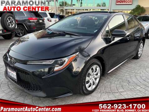 2020 Toyota Corolla for sale at PARAMOUNT AUTO CENTER in Downey CA