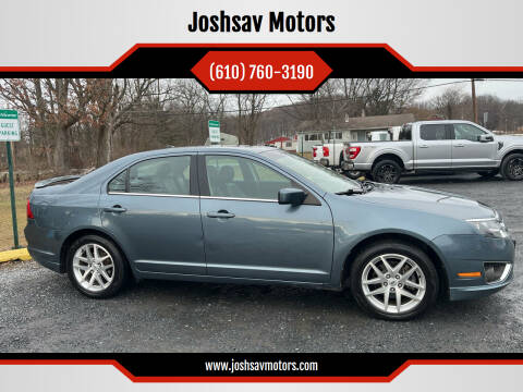 2011 Ford Fusion for sale at Joshsav Motors in Walnutport PA