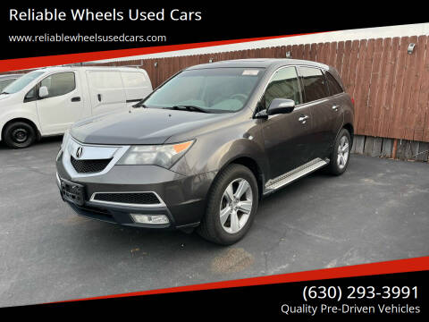 2010 Acura MDX for sale at Reliable Wheels Used Cars in West Chicago IL