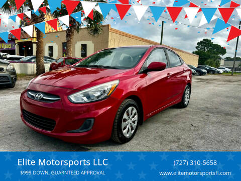 2016 hyundai accent se for deals sale