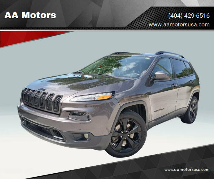 2018 Jeep Cherokee for sale at AA Motors in Suwanee GA