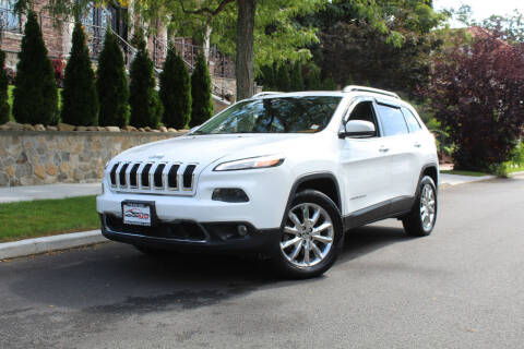 2015 Jeep Cherokee for sale at MIKEY AUTO INC in Hollis NY