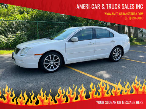 2009 Ford Fusion for sale at AMERI-CAR & TRUCK SALES INC in Haskell NJ