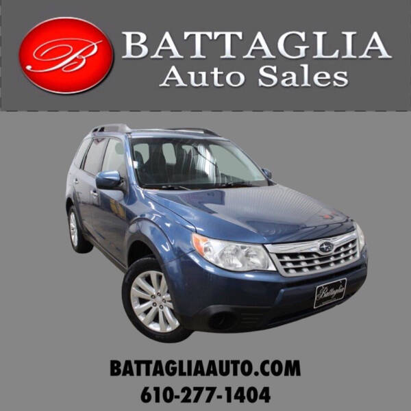 2012 Subaru Forester for sale at Battaglia Auto Sales in Plymouth Meeting PA