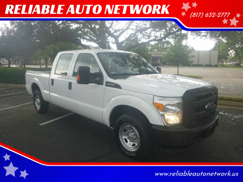 2012 Ford F-250 Super Duty for sale at RELIABLE AUTO NETWORK in Arlington TX