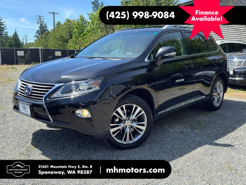 2013 Lexus RX 450h