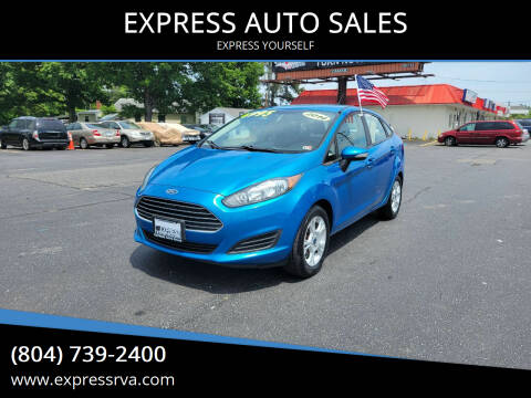 2014 Ford Fiesta for sale at EXPRESS AUTO SALES in Midlothian VA