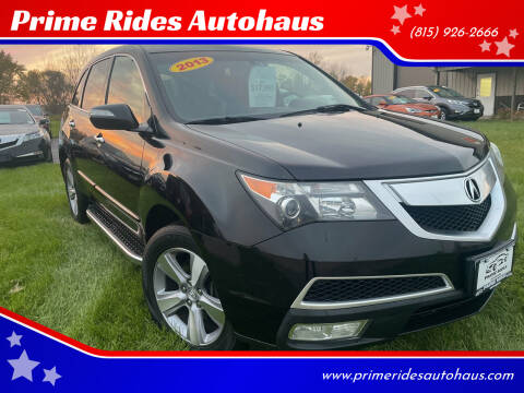 2013 Acura MDX for sale at Prime Rides Autohaus in Wilmington IL