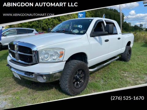 2007 Dodge Ram Pickup 1500 for sale at ABINGDON AUTOMART LLC in Abingdon VA