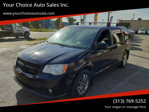 2013 Dodge Grand Caravan for sale at Your Choice Auto Sales Inc. in Dearborn MI
