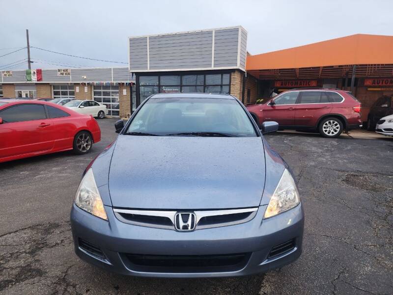 2007 Honda Accord for sale at North Chicago Car Sales Inc in Waukegan IL