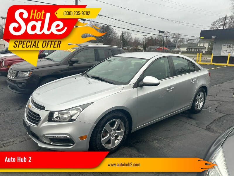 2015 Chevrolet Cruze for sale at Auto Hub 2 in Ravenna OH