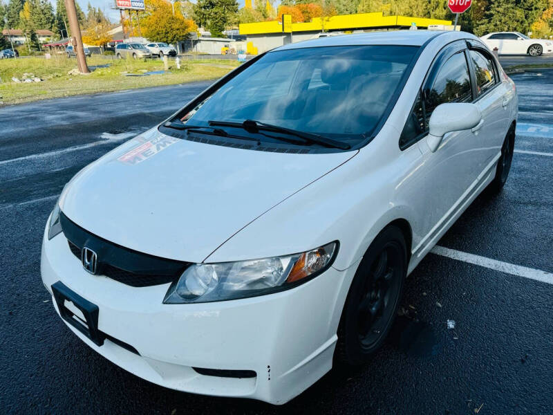 Used 2009 Honda Civic LX with VIN 19XFA16509E045282 for sale in Tacoma, WA