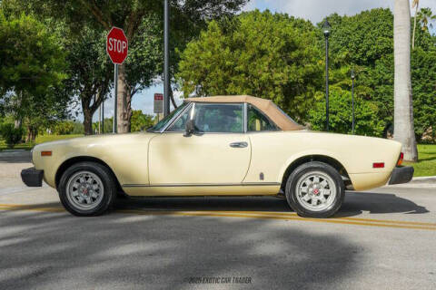 1982 FIAT 2000 Spider