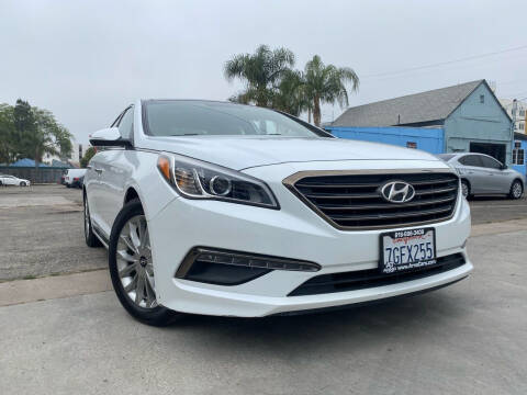 2015 Hyundai Sonata for sale at Arno Cars Inc in North Hills CA