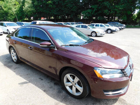 2012 Volkswagen Passat for sale at Macrocar Sales Inc in Uniontown OH