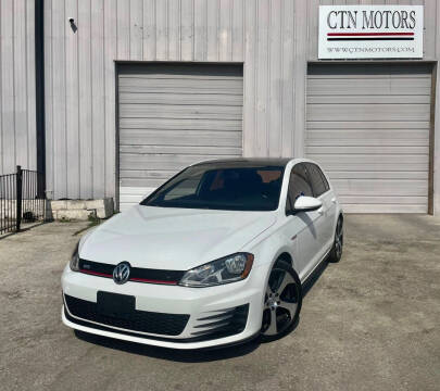2015 Volkswagen Golf GTI for sale at CTN MOTORS in Houston TX