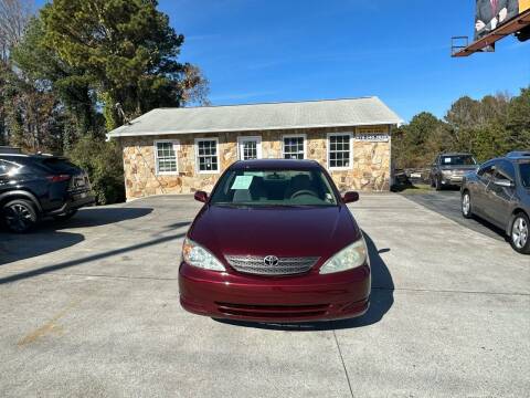 2002 Toyota Camry for sale at Flywheel Auto Sales Inc in Woodstock GA