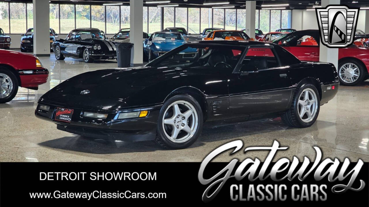 Black 1994 Chevrolet Corvette Base Convertible 2dr Convertible 1