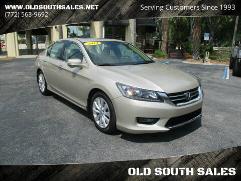 2014 Honda Accord for sale at OLD SOUTH SALES in Vero Beach FL